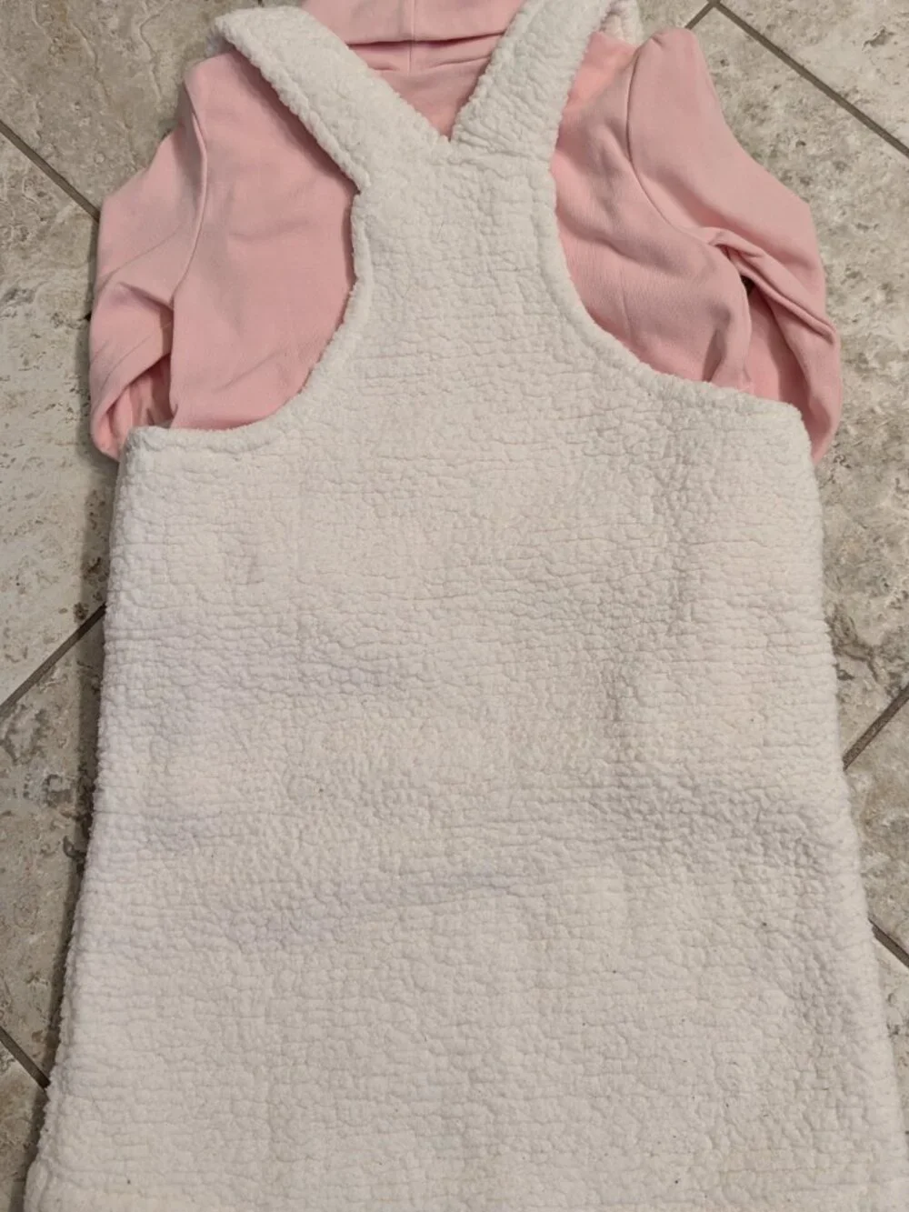 Sz 5T Gymboree sherpa jumper with shirt